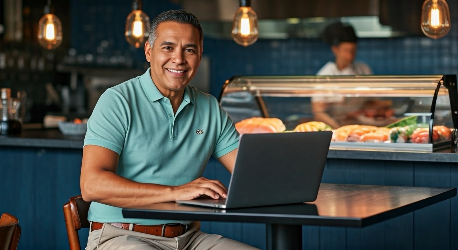 Dueño de un negocio local en Puerto Rico
